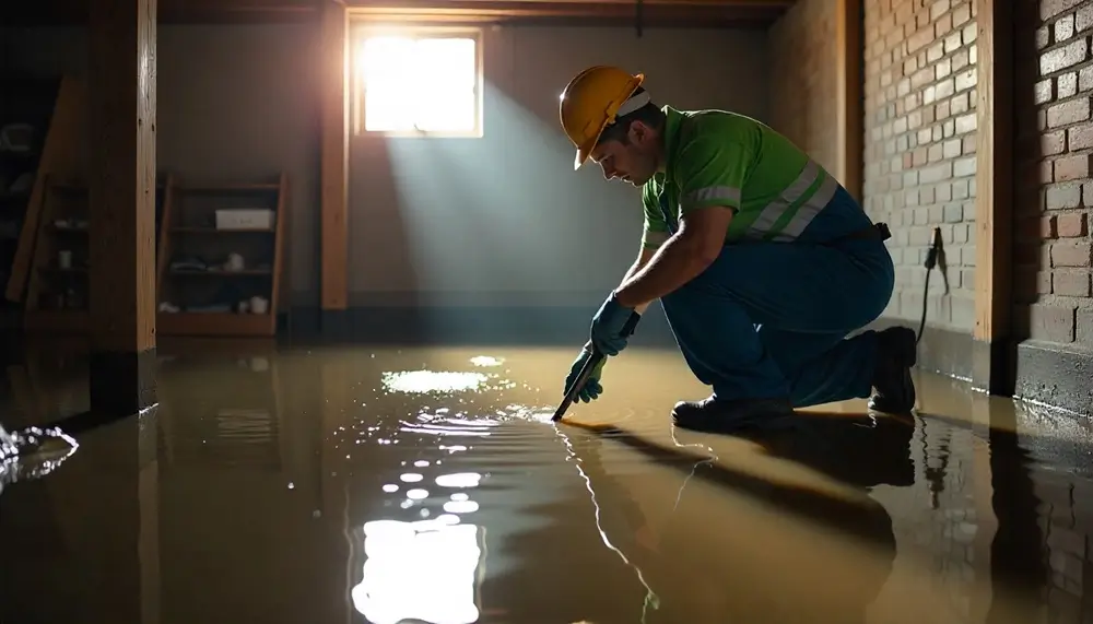 Professional water damage restoration services in Coon Valley, WI